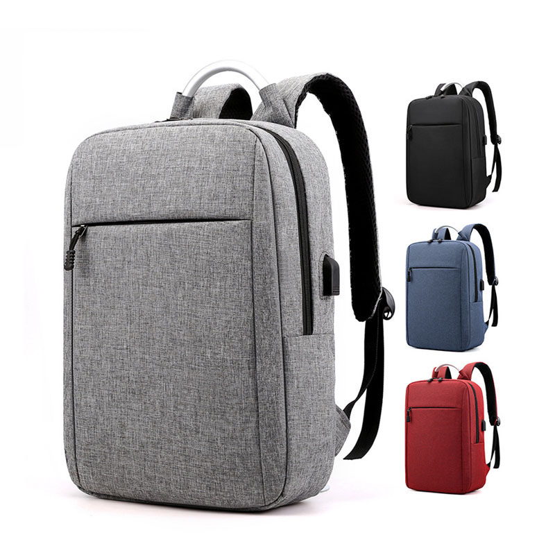 Hot Selling Hard Aluminum Handle Travel Water Resistence USB Business Laptop Back Pack Cheap Price Ultra Lightweight Backpack