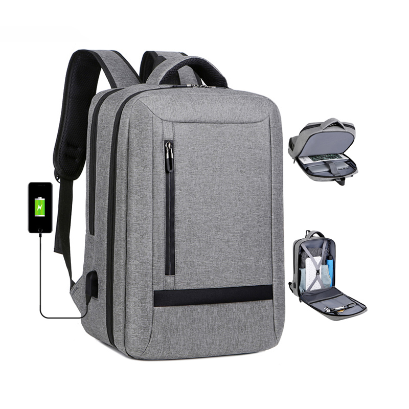 Leisure Outdoor Business Trending Large Capacity USB Charging Laptop School Rucksack Backpack For Student