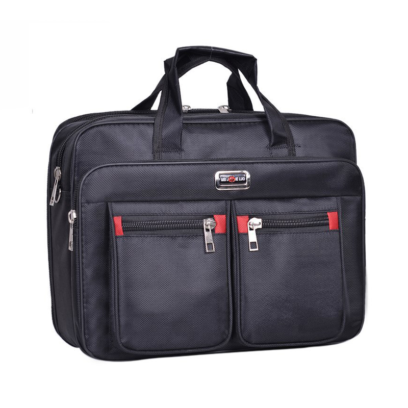 Promotion Cheaper Price Polyester Messenger Shoulder Document Notebook Bag Men Laptop Hand Computer Back Bags For Travel